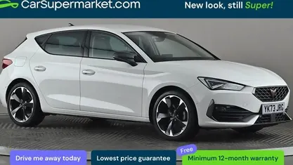 Used Cupra Leon 150 HP (110 kW) 2023 White Hatchback