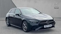 Black Used 2023 Mercedes A180 AMG Line Premium Hatchback | £25,480 (Fair price)