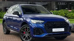 Ultra blue, metallic Used 2021 Audi Q5 Edition .1 SUV | £35,980 (Fair price)