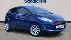 Blue Used 2016 Ford Fiesta Titanium Hatchback | £6,200 (Fair price)