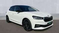 Candy white black magic pearl effect Used 2024 Skoda Fabia Colour Edition Hatchback | £16,695 (Fair price)