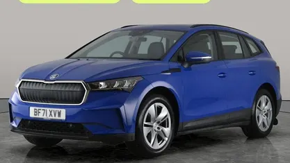 Used Skoda Enyaq iV ecoSuite 131 kW (179 HP) 2021 Blue SUV