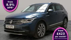Blue Used 2023 VW Tiguan Elegance SUV | £26,831 (Fair price)