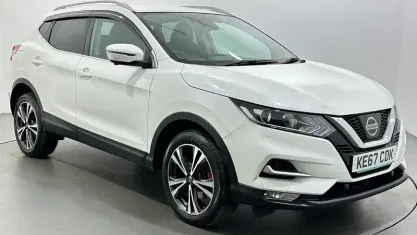 Begagnad Nissan Qashqai N-Connecta 116 HK (85 kW) 2017 Vit SUV