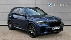 Blue Used 2022 BMW X5 M Sport SUV | £37,995 (Fair price)