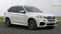 White Used 2018 BMW X5 M Sport SUV | £28,799 (Fair price)