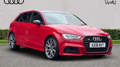 Red Used 2018 Audi S3 Black Edition Hatchback | £22,721 (Fair price)