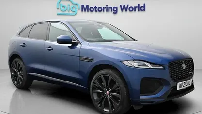 Used Jaguar F-Pace R-Dynamic 204 HP (150 kW) 2021 Blue SUV