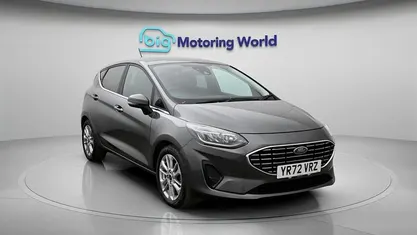 Used Ford Fiesta Titanium 125 HP (91 kW) 2021 Grey Hatchback
