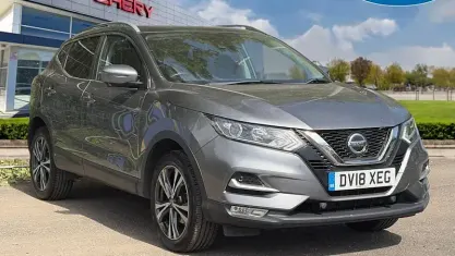 Used Nissan Qashqai N-Connecta 116 HP (85 kW) 2018 Grey SUV