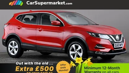 Used Nissan Qashqai Acenta Premium 140 HP (102 kW) 2019 Red SUV