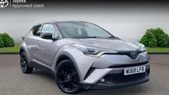 Metal stream bitone Used 2018 Toyota C-HR SUV | £14,545 (Fair price)