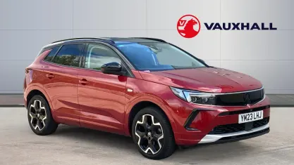 Used Vauxhall Grandland X Ultimate 131 HP (96 kW) 2023 Red SUV