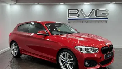 Used BMW 118 M Sport 150 HP (110 kW) 2017 Red Hatchback