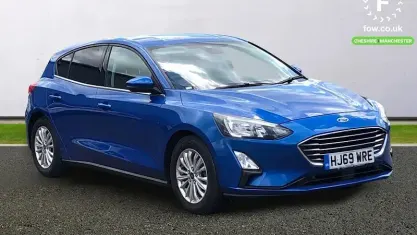 Used Ford Focus Titanium 150 HP (110 kW) 2019 Blue Hatchback