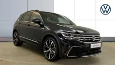 Black Used 2022 VW Tiguan R-line SUV | £27,344 (Fair price)