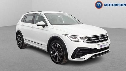 Begagnad VW Tiguan R-line 245 HK (180 kW) 2023 Vit SUV