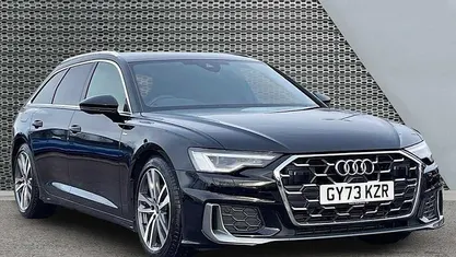 Black Used 2023 Audi A6 S-Line Estate | £30,273 (Fair price)