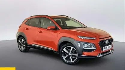 Used Hyundai Kona Premium 120 HP (88 kW) 2019 Orange SUV