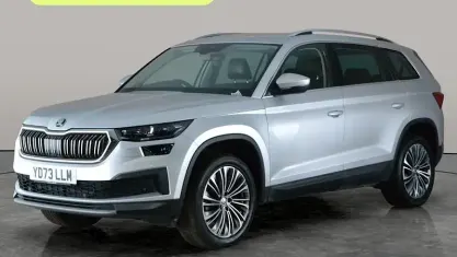 Używany Skoda Kodiaq SE L Executive 150 KM (110 kW) 2023 Srebrny SUV