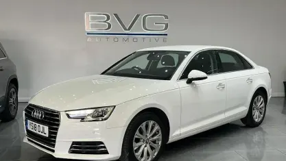 Used Audi A4 Comfort 150 HP (110 kW) 2018 White Sedan