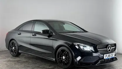 Black Used 2017 Mercedes CLA180 AMG line Sedan | £14,350 (Fair price)