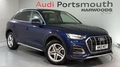 Blue Used 2021 Audi Q5 Sport SUV | £28,490 (Fair price)