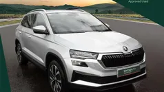 Brilliant silver metallic Used 2022 Skoda Karoq SE L SUV | £22,695 (Fair price)