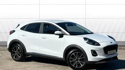 Used Ford Puma Titanium 155 HP (114 kW) 2023 White SUV