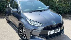 Grey Used 2022 Toyota Yaris Hybrid Design Hatchback | £17,999 (Fair price)