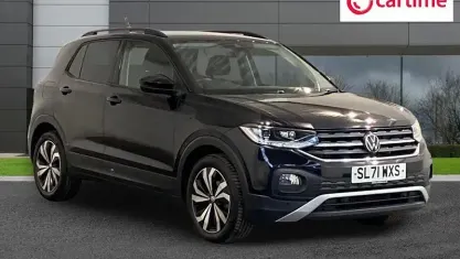 Used VW T-Cross Black Edition 110 HP (80 kW) 2021 Black SUV