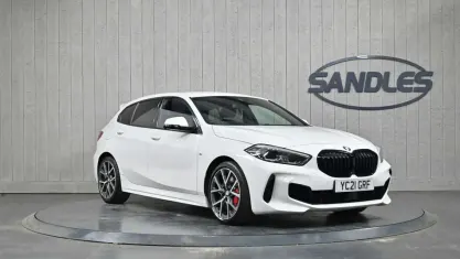 Used BMW 128 265 HP (194 kW) 2021 White Hatchback