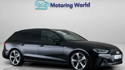 Used Audi A4 Black Edition 150 HP (110 kW) 2021 Black Estate