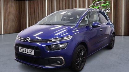 Begagnad Citroën C4 Picasso Flair 120 HK (88 kW) 2017 Blå Minibuss