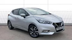 Silver Used 2020 Nissan Micra Tekna Hatchback | £11,891 (Fair price)