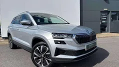 Brilliant silver metallic Used 2022 Skoda Karoq SE L SUV | £22,979 (Fair price)