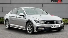 Silver Used 2019 VW Passat R-line Sedan | £15,495 (Fair price)