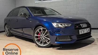 Used Audi S4 Design 354 HP (260 kW) 2017 Navarra blue Estate