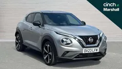 Silver Used 2023 Nissan Juke Tekna SUV | £16,446 (Fair price)