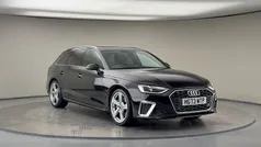 Mythos black Used 2024 Audi A4 S-Line Estate | £30,400 (Fair price)