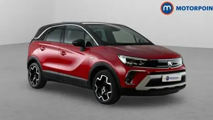 Used Vauxhall Crossland Elite 131 HP (96 kW) 2021 Red SUV