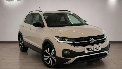 Used VW T-Cross Black Edition 95 HP (69 kW) 2023 Grey SUV