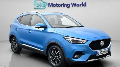 Used MG ZS Exclusive 106 HP (77 kW) 2023 Blue SUV