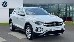 Pure white Used 2023 VW T-Roc Style SUV | £22,808 (Fair price)