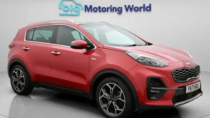 Used Kia Sportage GT-Line S 136 HP (100 kW) 2021 Red SUV