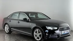 Black Used 2017 Audi A4 S-Line Sedan | £15,150 (Fair price)