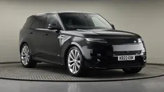 Exterior paint santorini black Used 2023 Land Rover Range Rover Sport First Edition SUV | £79,500 (Fair price)