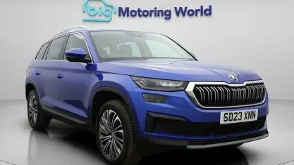 Used Skoda Kodiaq SE L Executive 150 HP (110 kW) 2023 Blue SUV