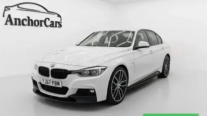 Begagnad BMW 340 M Sport 326 HK (239 kW) 2018 Vit Sedan