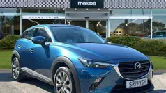 Eternal blue Used 2018 Mazda CX-3 Inclusive SUV | £14,909 (Fair price)